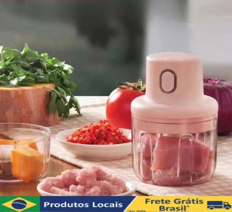 Mini processador Elétrico 250ml