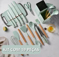 Kit Completo Jogo Utensílios 19pç